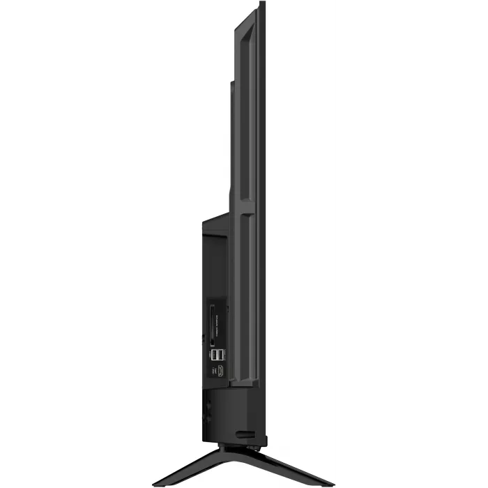 Телевизор LED Digma 50" DM-LED50UBB40 Салют ТВ Frameless Metal черный 4K Ultra HD 60Hz DVB-T DVB-T2 DVB-C DVB-S DVB-S2 USB WiFi Smart TV