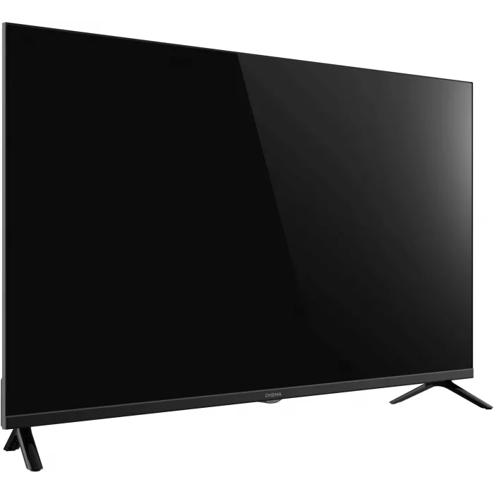 Телевизор LED Digma 40" DM-LED40SBB36 Салют ТВ Frameless Metal черный FULL HD 60Hz DVB-T DVB-T2 DVB-C DVB-S DVB-S2 USB WiFi Smart TV