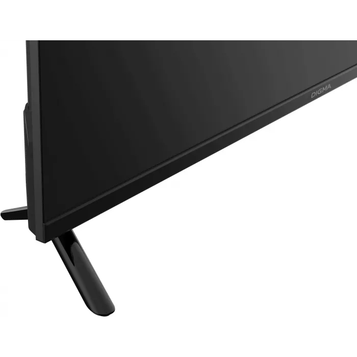 Телевизор LED Digma 40" DM-LED40SBB36 Салют ТВ Frameless Metal черный FULL HD 60Hz DVB-T DVB-T2 DVB-C DVB-S DVB-S2 USB WiFi Smart TV
