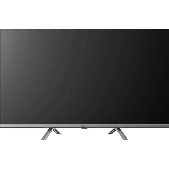 Телевизор LED Digma 32" DM-LED32SBB39 Android TV Frameless Metal темно-серебристый/серебристый HD 60Hz DVB-T DVB-T2 DVB-C DVB-S DVB-S2 USB WiFi Smart TV