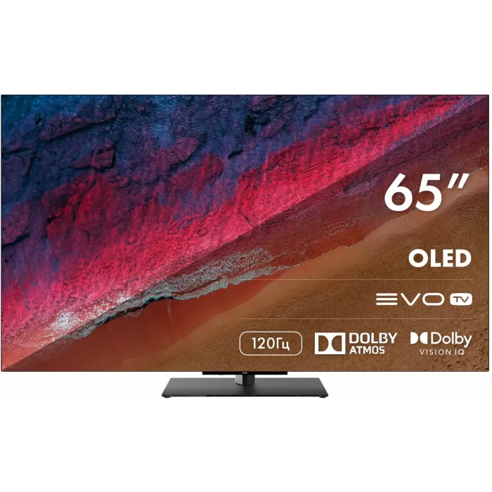 Телевизор OLED Haier 65" S9 Pro Frameless черный 4K Ultra HD 120Hz DVB-T DVB-T2 DVB-C DVB-S2 USB WiFi Smart TV
