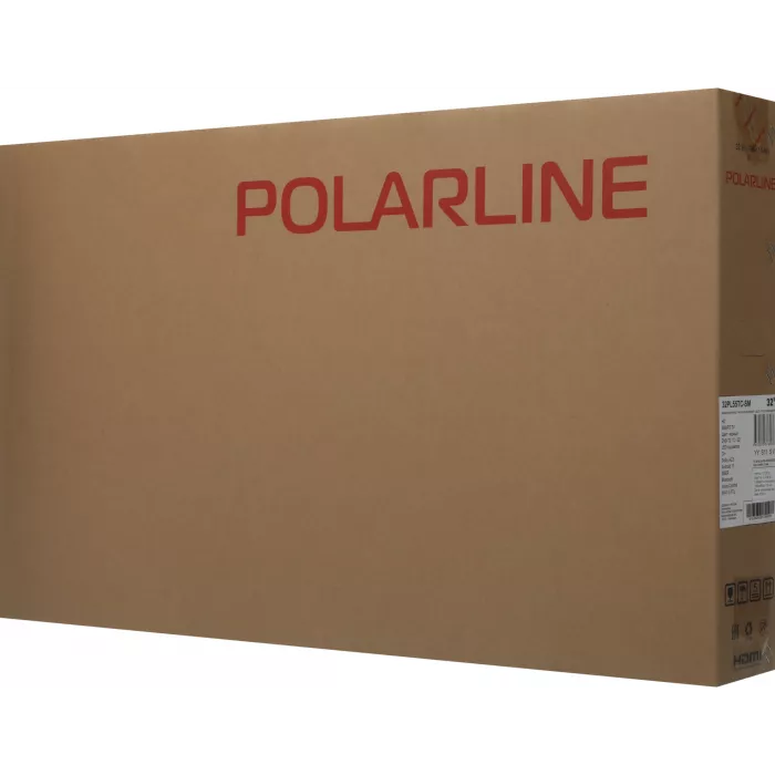 Телевизор LED PolarLine 32" 32PL55TC-SM черный/серебристый HD 60Hz DVB-T DVB-T2 DVB-C USB WiFi Smart TV (RUS)