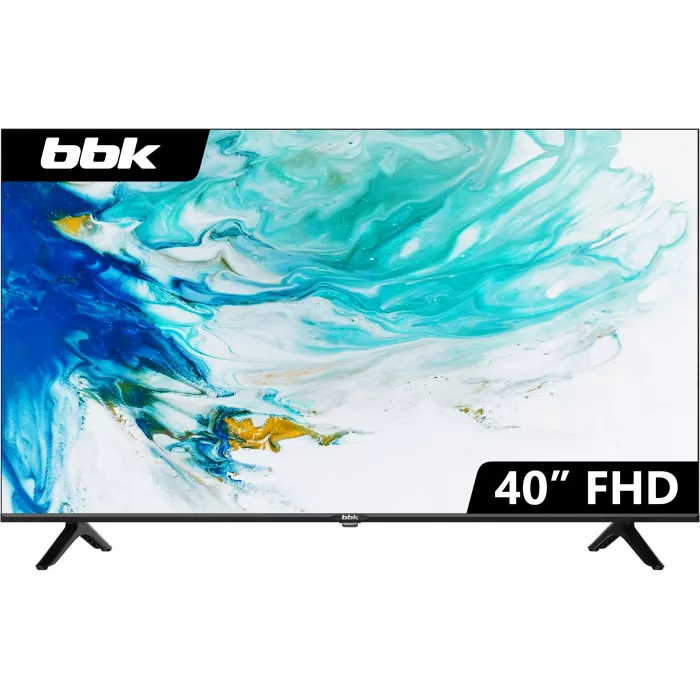 Телевизор LED BBK 40" 40LEM-1033/FTS2C (B) Frameless черный FULL HD 60Hz DVB-T2 DVB-C DVB-S2 USB (RUS)