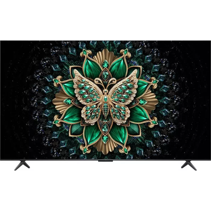 Телевизор LED TCL 85" 85C6K QD-Mini LED Frameless черный 4K Ultra HD 144Hz MEMC DVB-T DVB-T2 DVB-C DVB-S DVB-S2 USB WiFi Smart TV