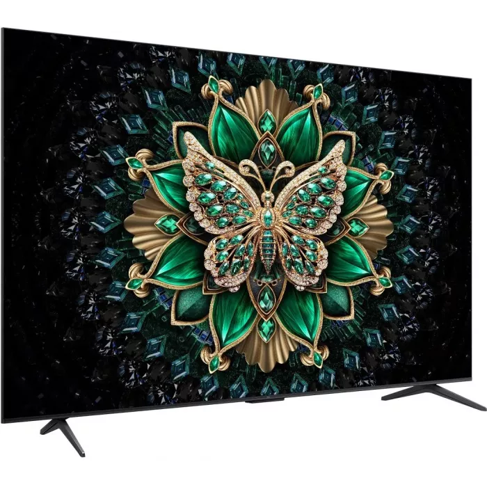 Телевизор LED TCL 85" 85C6K QD-Mini LED Frameless черный 4K Ultra HD 144Hz MEMC DVB-T DVB-T2 DVB-C DVB-S DVB-S2 USB WiFi Smart TV