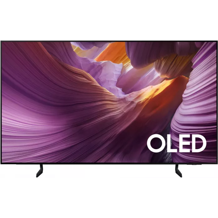 Телевизор OLED Samsung 77" QE77S85FAEXRU Series 9 черный графит 4K Ultra HD 120Hz DVB-T2 DVB-C DVB-S2 USB WiFi Smart TV
