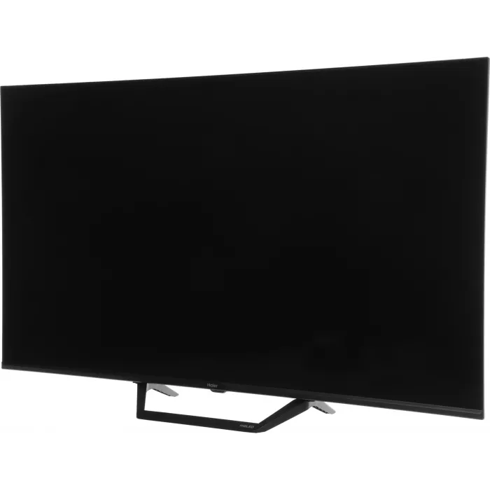 Телевизор QLED Haier 43" HQLED S2 Pro Frameless черный 4K Ultra HD 60Hz MEMC DVB-T DVB-T2 DVB-C DVB-S2 USB WiFi Smart TV (RUS)