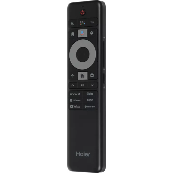 Телевизор QLED Haier 43" HQLED S2 Pro Frameless черный 4K Ultra HD 60Hz MEMC DVB-T DVB-T2 DVB-C DVB-S2 USB WiFi Smart TV (RUS)
