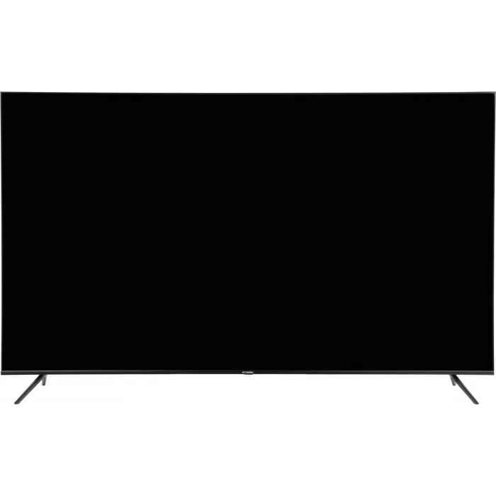 Телевизор LED Hyundai 85" H-LED85BU7011 Google TV черный 4K Ultra HD 60Hz MEMC DVB-T DVB-T2 DVB-C DVB-S DVB-S2 USB WiFi Smart TV