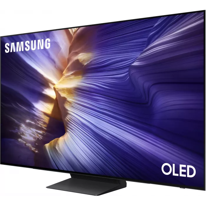 Телевизор OLED Samsung 77" QE77S90FAEXRU Series 9 черный графит 4K Ultra HD 120Hz DVB-T2 DVB-C DVB-S2 USB WiFi Smart TV