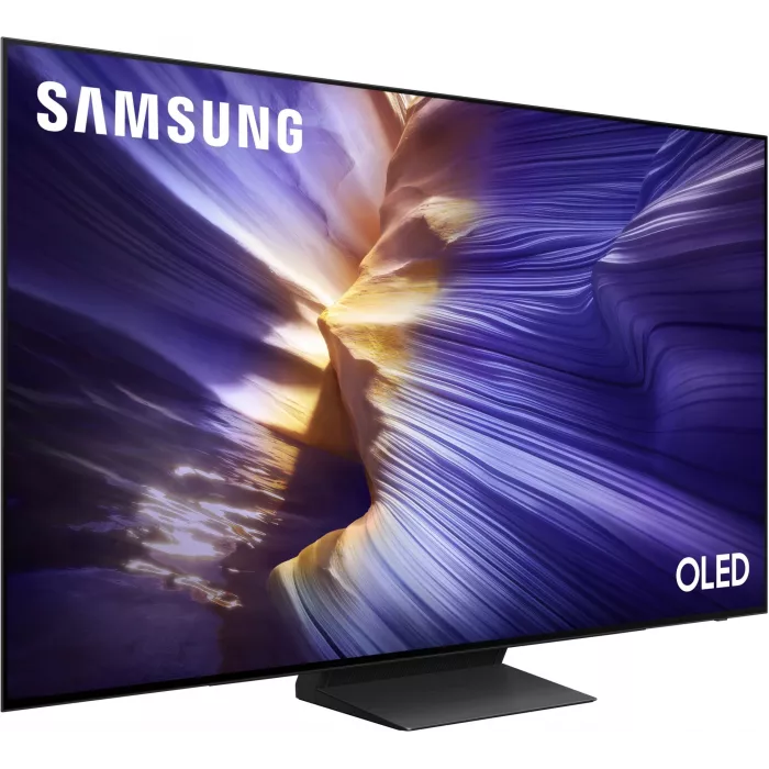 Телевизор OLED Samsung 77" QE77S90FAEXRU Series 9 черный графит 4K Ultra HD 120Hz DVB-T2 DVB-C DVB-S2 USB WiFi Smart TV