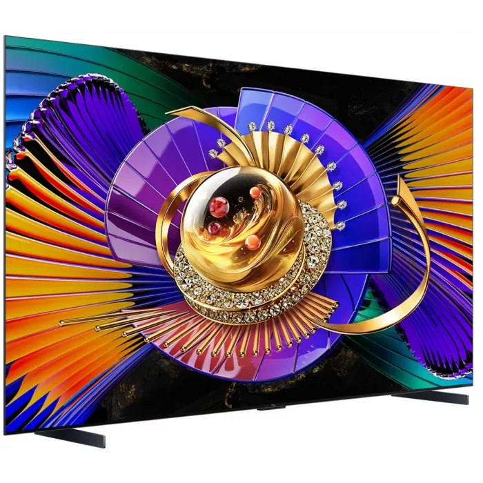 Телевизор QLED TCL 98" 98C7L SQD-Mini LED черный 4K Ultra HD 144Hz DVB-T DVB-T2 DVB-C DVB-S DVB-S2 USB WiFi Smart TV