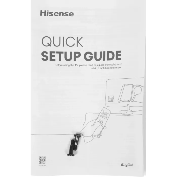 Телевизор QLED Hisense 55" 55U7S PRO черный 4K Ultra HD 165Hz DVB-T DVB-T2 DVB-C DVB-S DVB-S2 USB WiFi Smart TV