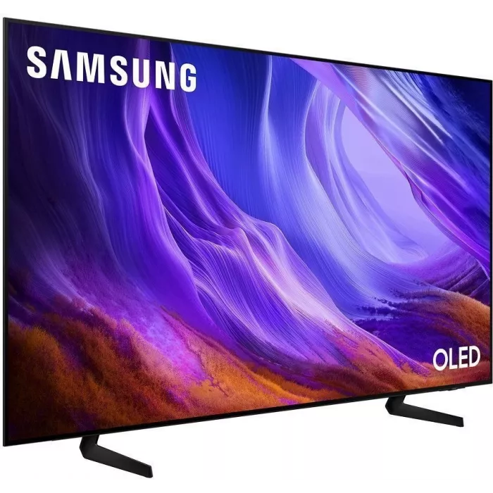Телевизор OLED Samsung 83" QE83S85HAEXPY Frameless черный графит 4K Ultra HD 120Hz DVB-T2 DVB-C DVB-S2 USB WiFi Smart TV