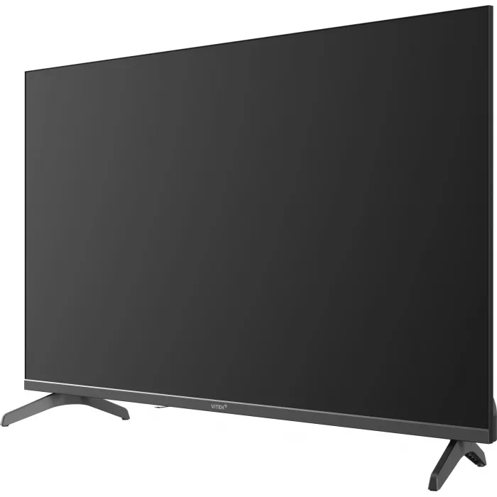 Телевизор LED Vitek 40" VT-40FBS300 Яндекс.ТВ Frameless черный FULL HD 60Hz DVB-T DVB-T2 DVB-C DVB-S DVB-S2 USB WiFi Smart TV
