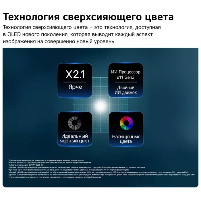 Телевизор OLED LG 55" OLED55B6RLA.ARU коричневый/серый 4K Ultra HD 120Hz DVB-T2 DVB-C DVB-S2 USB WiFi Smart TV (RUS)