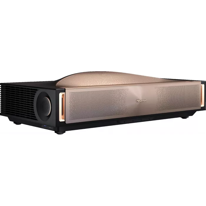 Телевизор Laser Hisense 100" 100L9QD золотистый 4K Ultra HD 240Hz DVB-T DVB-T2 DVB-C DVB-S DVB-S2 3D USB WiFi Smart TV