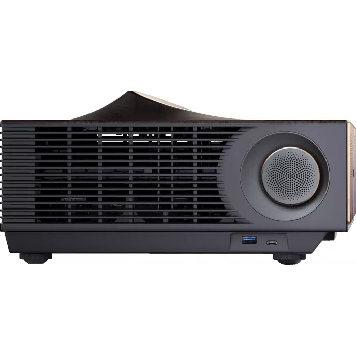 Телевизор Laser Hisense 100" 100L9QD золотистый 4K Ultra HD 240Hz DVB-T DVB-T2 DVB-C DVB-S DVB-S2 3D USB WiFi Smart TV