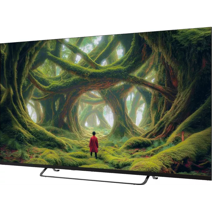 Телевизор LED Sber 65" SDX-65U5500MBB Салют ТВ Frameless черный 4K Ultra HD 60Hz DVB-T DVB-T2 DVB-C DVB-S DVB-S2 USB WiFi Smart TV (RUS)